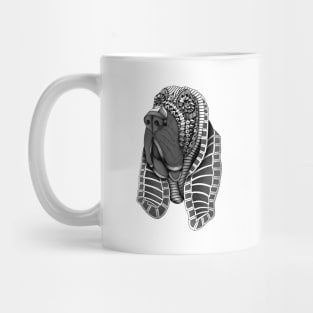 Ornate Bloodhound Mug